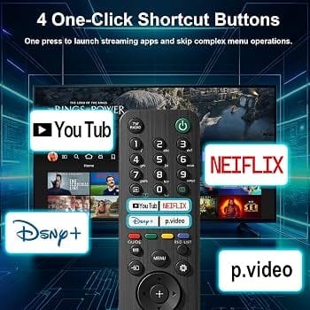 Smart TV mit Fernbedienung für IPTV
